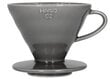 Keraaminen kahvinsuodatin Hario V60 Dripper 02, harmaa hinta ja tiedot | Kahvipannut ja teekannut | hobbyhall.fi