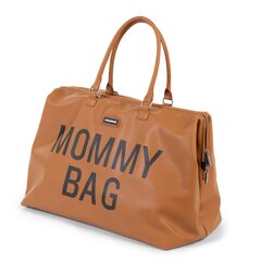 Childhome Mommy laukku äideille, ruskea nahkajäljitelmä hinta ja tiedot | Vaunujen tarvikkeet | hobbyhall.fi