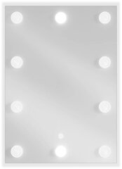 Kylpyhuoneen peili Mexen Dona Led-valolla, 50 x 70 cm, hopeinen viimeistely hinta ja tiedot | Mexen Huonekalut ja sisustus | hobbyhall.fi