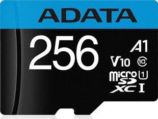 ADATA AUSDX256GUICL10A1-RA1 hinta ja tiedot | Puhelimen muistikortit | hobbyhall.fi