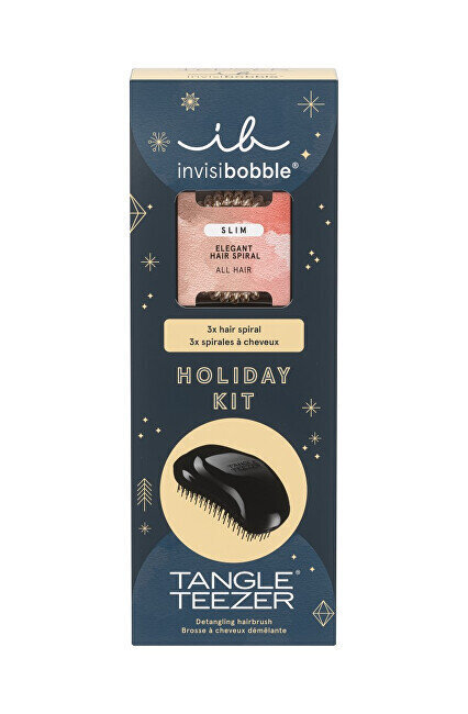 Lahjasetti Tangle Teezer Holiday Kit Invisibobble, 2 kpl hinta ja tiedot | Hiustarvikkeet | hobbyhall.fi