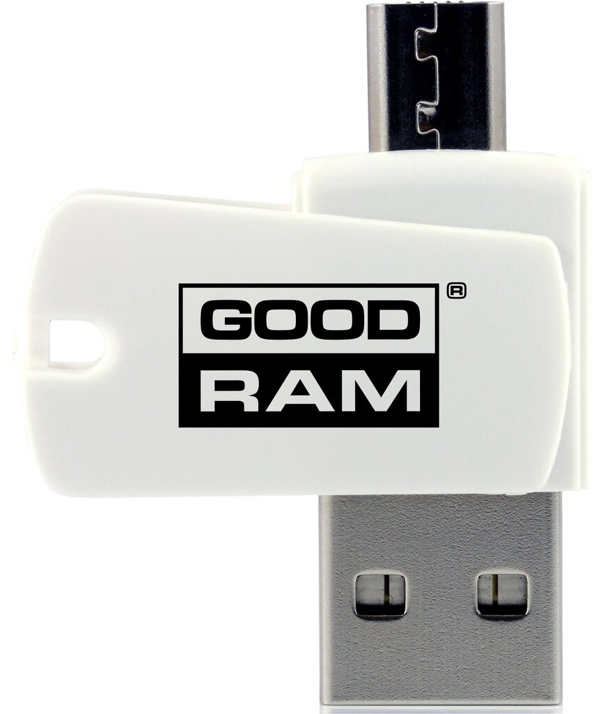 GoodRam microSDHC 64 GB CL10 muistikortti + sovitin + kortinlukija hinta ja tiedot | Puhelimen muistikortit | hobbyhall.fi