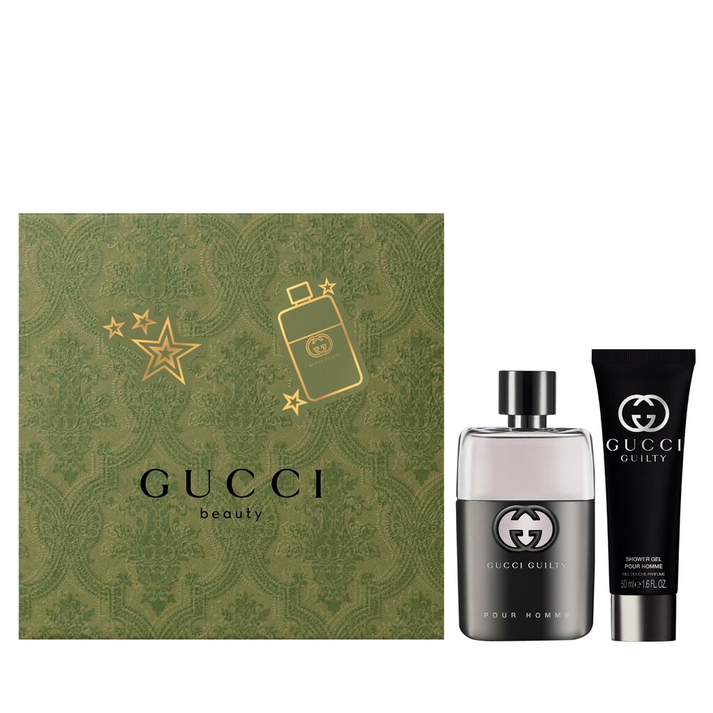 GUCCI Guilty EDT -lahjasetti hinta ja tiedot | Miesten hajuvedet | hobbyhall.fi