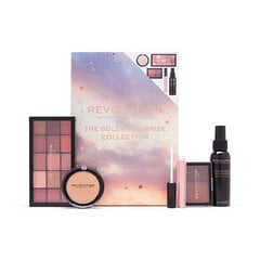 Koristekosmetiikkasarja Makeup Revolution The Gold en Sunrise Collection, 5 osaa hinta ja tiedot | Meikkivoiteet ja puuterit | hobbyhall.fi