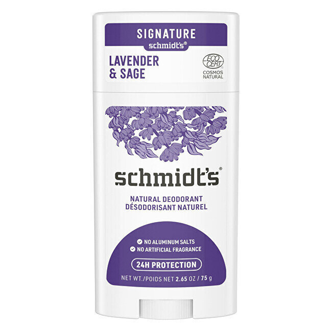 Deodorantti Schmidt's Lavender & Sage, 58 ml hinta ja tiedot | Deodorantit | hobbyhall.fi