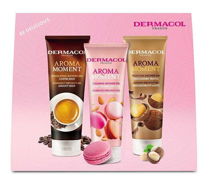 Suihkugeelisetti Dermacol Aroma Moment Shower Gel Mix II, 250 ml, 3 kpl. hinta ja tiedot | Suihkusaippuat ja suihkugeelit | hobbyhall.fi