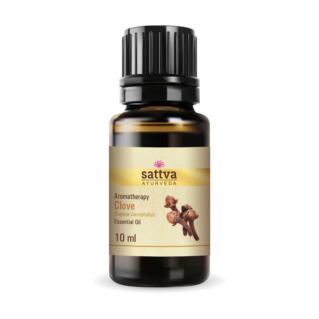 Neilikan eteerinen öljy, Sattva Ayurveda, 10 ml hinta ja tiedot | Eteeriset ja kosmeettiset öljyt | hobbyhall.fi