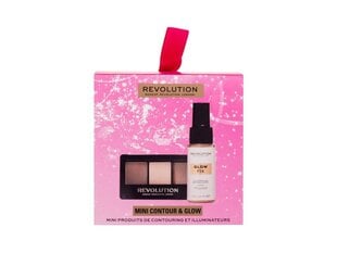 Kosmetiikkasarja Makeup Revolution London: meikinkiinnitysaine, 30 ml + yleispuuteri, 3x1,05 g hinta ja tiedot | Meikkivoiteet ja puuterit | hobbyhall.fi