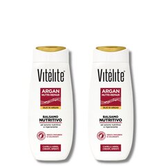 Vitelite Argan ravitseva ja uudistava hoitoaine arganöljyllä, 2x250 ml hinta ja tiedot | VITELITE Hajuvedet ja kosmetiikka | hobbyhall.fi