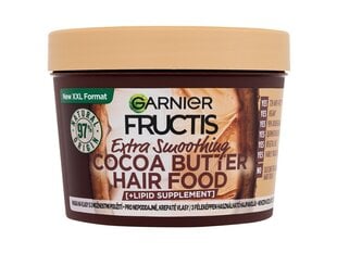 Hiusnaamio Garnier Fructis Hair Food Cocoa Butter, naisille, 400 ml hinta ja tiedot | Naamiot, öljyt ja seerumit | hobbyhall.fi