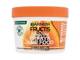 Hiusnaamio Garnier Fructis Hair Food Papaya, naisille, 400 ml hinta ja tiedot | Naamiot, öljyt ja seerumit | hobbyhall.fi