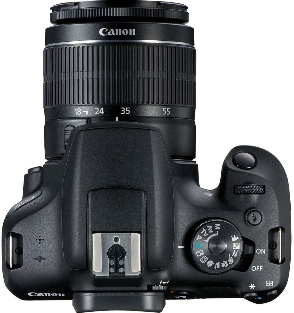 Canon EOS 2000D + 18-55mm III Kit, musta hinta ja tiedot | Kamerat | hobbyhall.fi