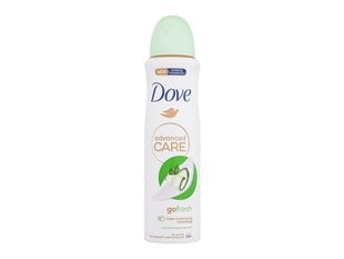 Suihkedeodorantti Dove Advanced Care Go Fresh Cucumber & Green Tea, 150 ml hinta ja tiedot | Deodorantit | hobbyhall.fi