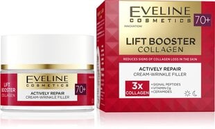 Lift Booster Collagen 70+ aktiivinen regeneroiva voide Eveline, 50ml hinta ja tiedot | Eveline Cosmetics Kasvojenhoitotuotteet | hobbyhall.fi