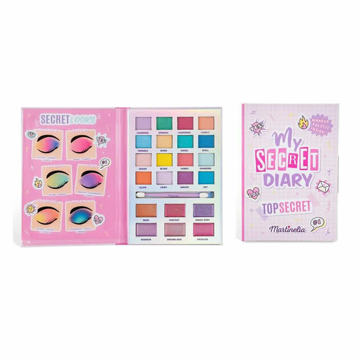 Lasten koristekosmetiikkasarja Martinelia Super Girl My Secret Diary, 1 kpl hinta ja tiedot | Lasten ja äitiysajan kosmetiikka | hobbyhall.fi