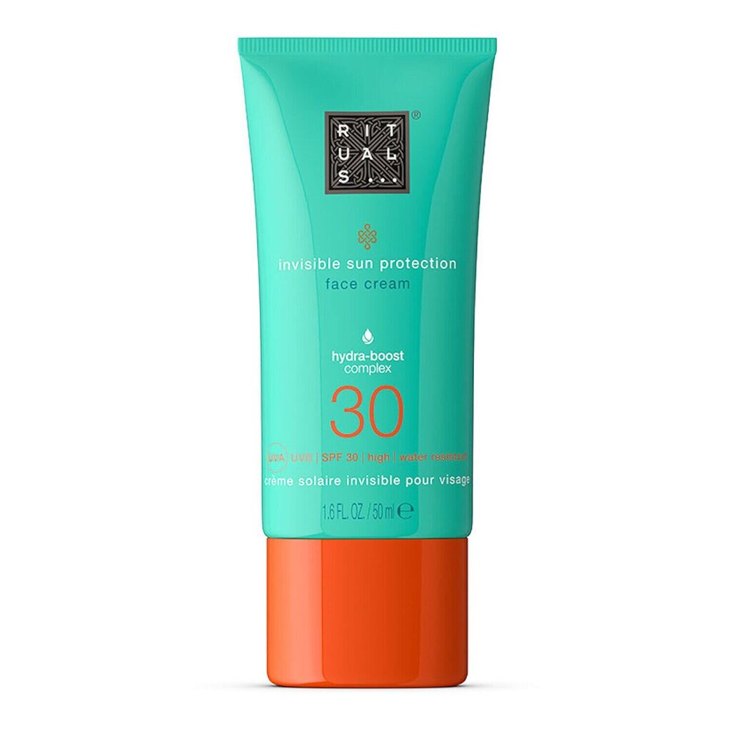 Sun kasvovoide Rituals The Ritual of Karma Sun Face Cream SPF 30, 50 ml hinta ja tiedot | Aurinkovoiteet | hobbyhall.fi