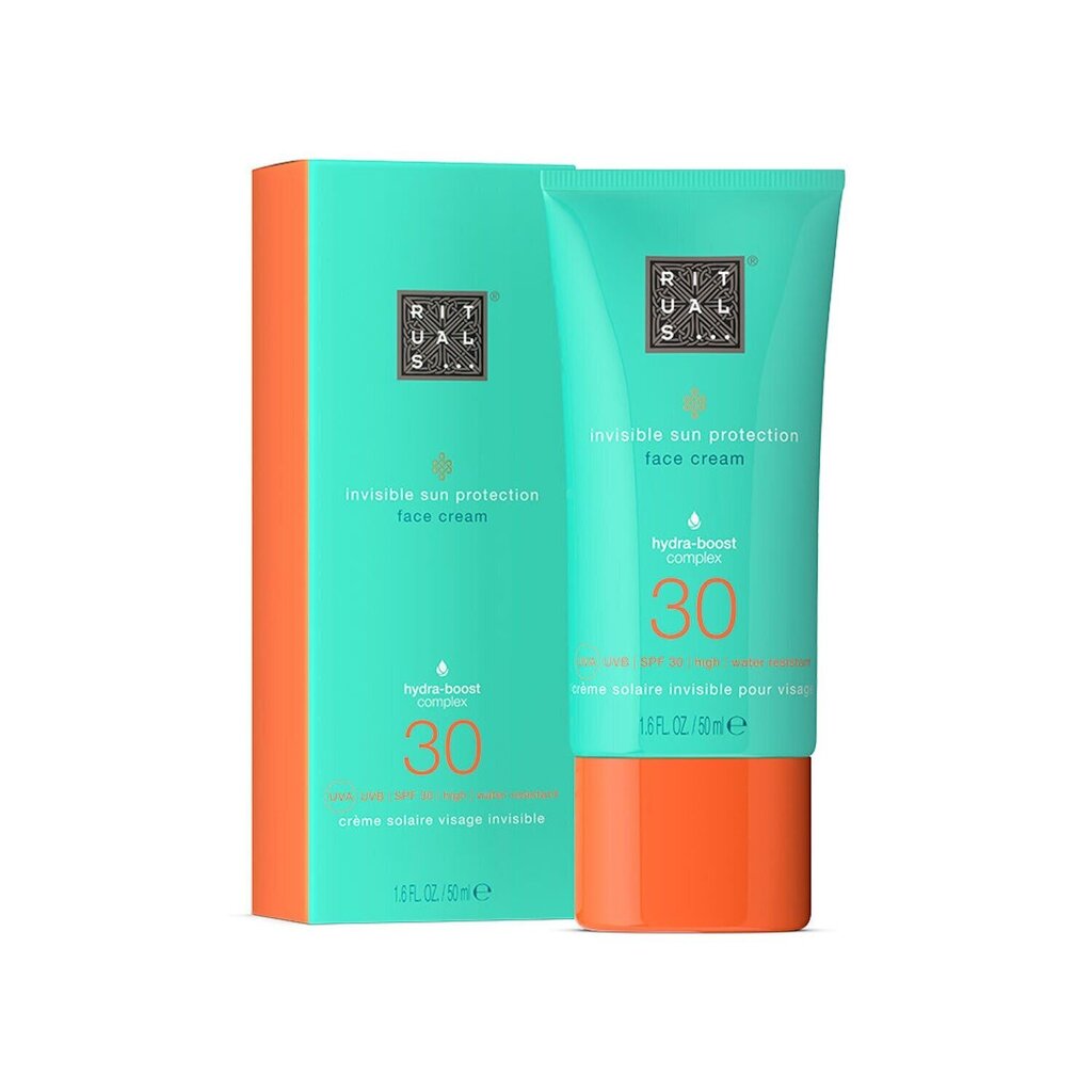 Sun kasvovoide Rituals The Ritual of Karma Sun Face Cream SPF 30, 50 ml hinta ja tiedot | Aurinkovoiteet | hobbyhall.fi