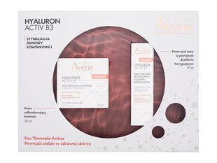 Kasvojenhoitosetti Avène Hyaluron Activ B3 naisille: kasvovoide, 50 ml + silmänympärysvoide, 15 ml hinta ja tiedot | Kasvovoiteet | hobbyhall.fi