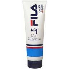 Fila Nº 1 Miehille (250 ml) Suihkugeeli & Shampoo hinta ja tiedot | Suihkusaippuat ja suihkugeelit | hobbyhall.fi