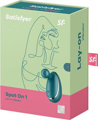 Satisfyer - Spot On 1, vihreä hinta ja tiedot | Vibraattorit | hobbyhall.fi