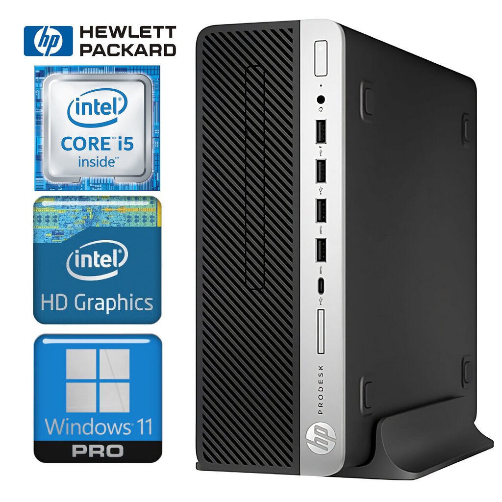 HP 600 G5 SFF i5-9500 16GB 1TB WIN11Pro hinta ja tiedot | Pöytätietokoneet | hobbyhall.fi