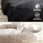 LIVMAN H-32 pyöreä donitsi designsänky/tyyny lemmikeille (kissat ja koirat) enintään 3kg hinta ja tiedot | Pedit ja pesät | hobbyhall.fi