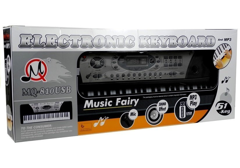 Lasten Piano mikrofonilla - MQ-810 hinta ja tiedot | Kehittävät lelut | hobbyhall.fi