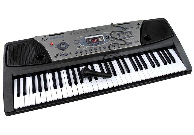 Lasten Piano mikrofonilla - MQ-810 hinta ja tiedot | Kehittävät lelut | hobbyhall.fi