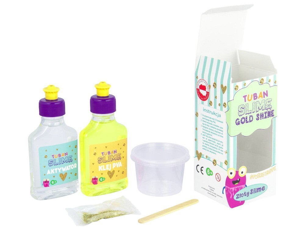 Slime set Gold Shine hinta ja tiedot | Kehittävät lelut | hobbyhall.fi