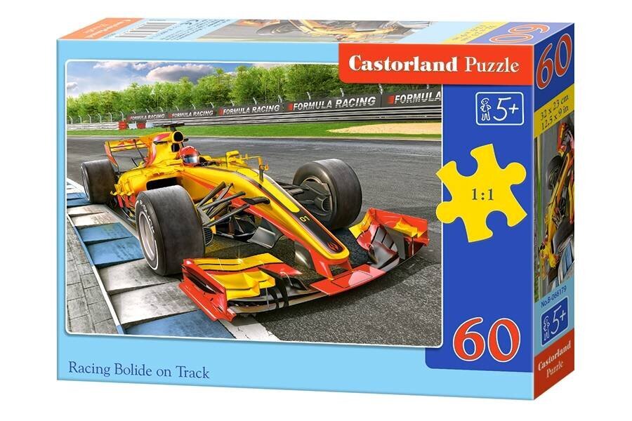 Castorland Racing Bolide radalla, 60 kpl hinta ja tiedot | Palapelit | hobbyhall.fi