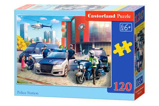 Castorland poliisiaseman palapeli, 120 palaa hinta ja tiedot | Palapelit | hobbyhall.fi