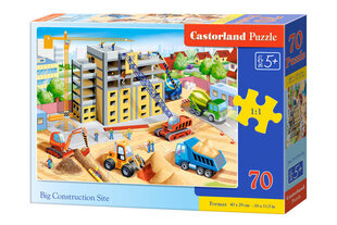 Castorland Big Construction Puzzle, 70 palaa hinta ja tiedot | Palapelit | hobbyhall.fi
