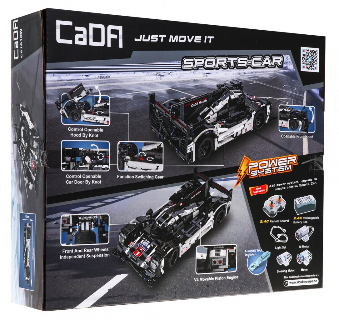 Constructor Sports Car, 1586 elementtiä hinta ja tiedot | LEGOT ja rakennuslelut | hobbyhall.fi