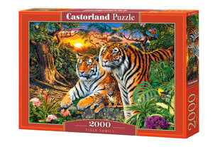 Castorland Tiger Family Puzzle, 2000 palaa hinta ja tiedot | Palapelit | hobbyhall.fi