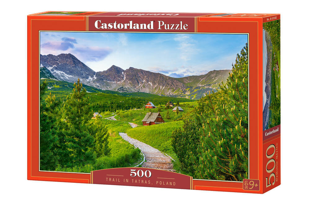 Castorland Trail in Tatras palapeli, 500 palaa hinta ja tiedot | Palapelit | hobbyhall.fi