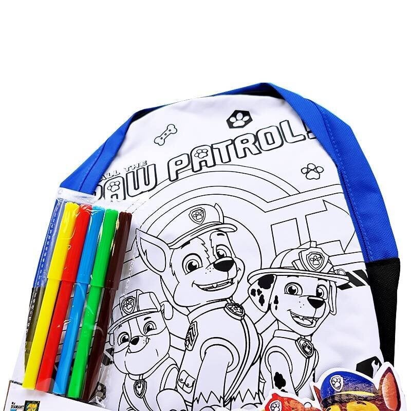 Paw Patrol väritys reppu hinta ja tiedot | Kehittävät lelut | hobbyhall.fi