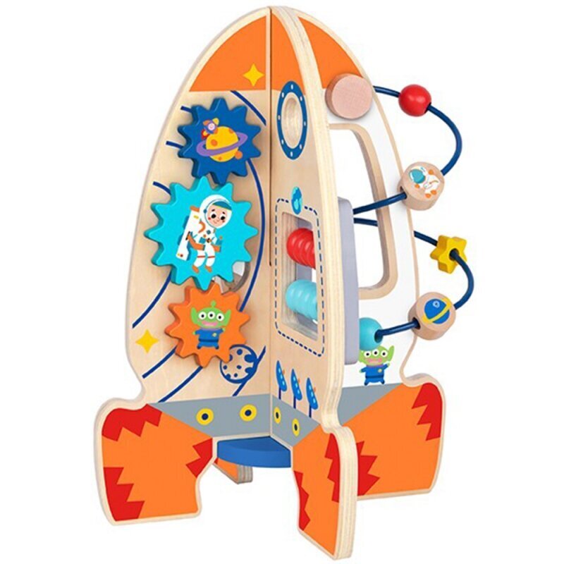 Tooky Toy Educational Rocket hinta ja tiedot | Kehittävät lelut | hobbyhall.fi