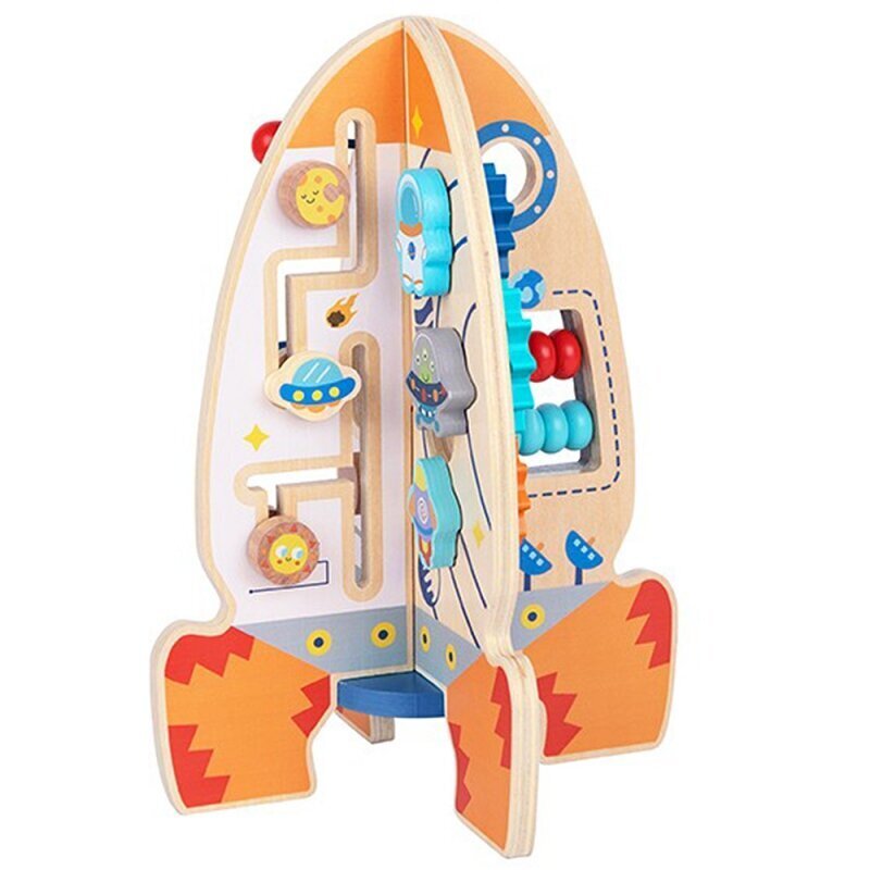 Tooky Toy Educational Rocket hinta ja tiedot | Kehittävät lelut | hobbyhall.fi