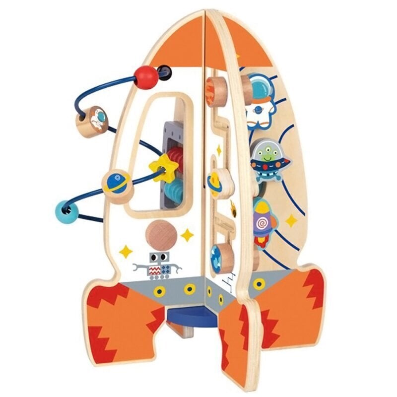 Tooky Toy Educational Rocket hinta ja tiedot | Kehittävät lelut | hobbyhall.fi