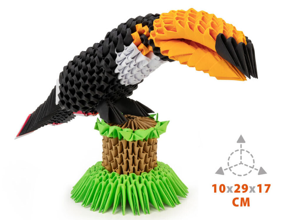 Alexander 3D origami luova setti, Tucan hinta ja tiedot | Kehittävät lelut | hobbyhall.fi