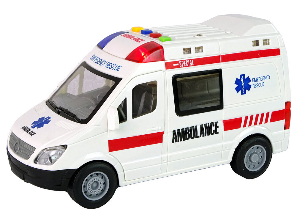 Ambulanssi ääni- ja valoefekteineen hinta ja tiedot | Poikien lelut | hobbyhall.fi