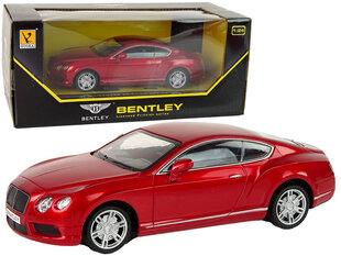 Bentley 1:24 leluauto, punainen hinta ja tiedot | Poikien lelut | hobbyhall.fi