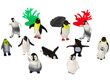 Pingviinit, 12 figuurin sarja hinta ja tiedot | Poikien lelut | hobbyhall.fi