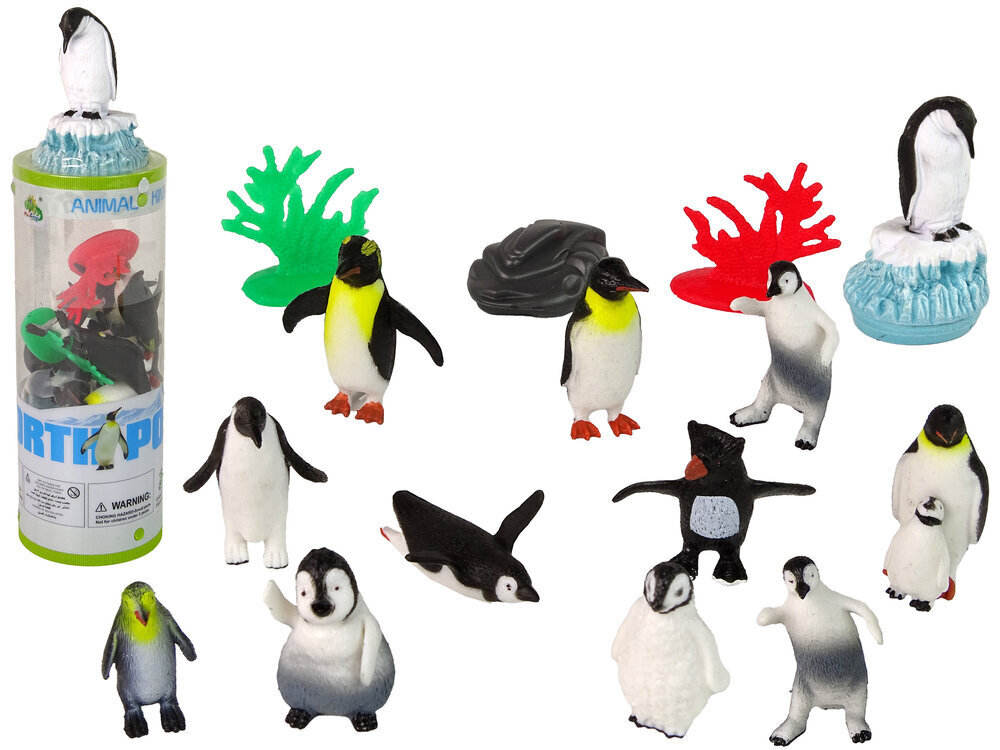 Pingviinit, 12 figuurin sarja hinta ja tiedot | Poikien lelut | hobbyhall.fi