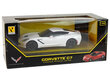 Corvette C7 1:24 kauko-ohjattava auto, valkoinen hinta ja tiedot | Poikien lelut | hobbyhall.fi