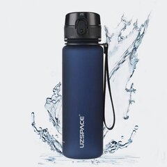 Juomapullo UZSPACE TRITAN 500 ml, BPA-vapaa muovi - Tummansininen hinta ja tiedot | Juomapullot | hobbyhall.fi