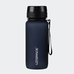 Juomapullo UZSPACE TRITAN 650 ml, BPA-vapaa muovi - Tummansininen hinta ja tiedot | Juomapullot | hobbyhall.fi