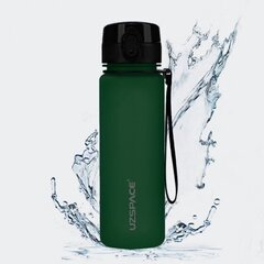 Juomapullo UZSPACE TRITAN 500 ml, BPA-vapaa muovi - 3026-BRIGHT-GREEN - Vihreä hinta ja tiedot | Juomapullot | hobbyhall.fi