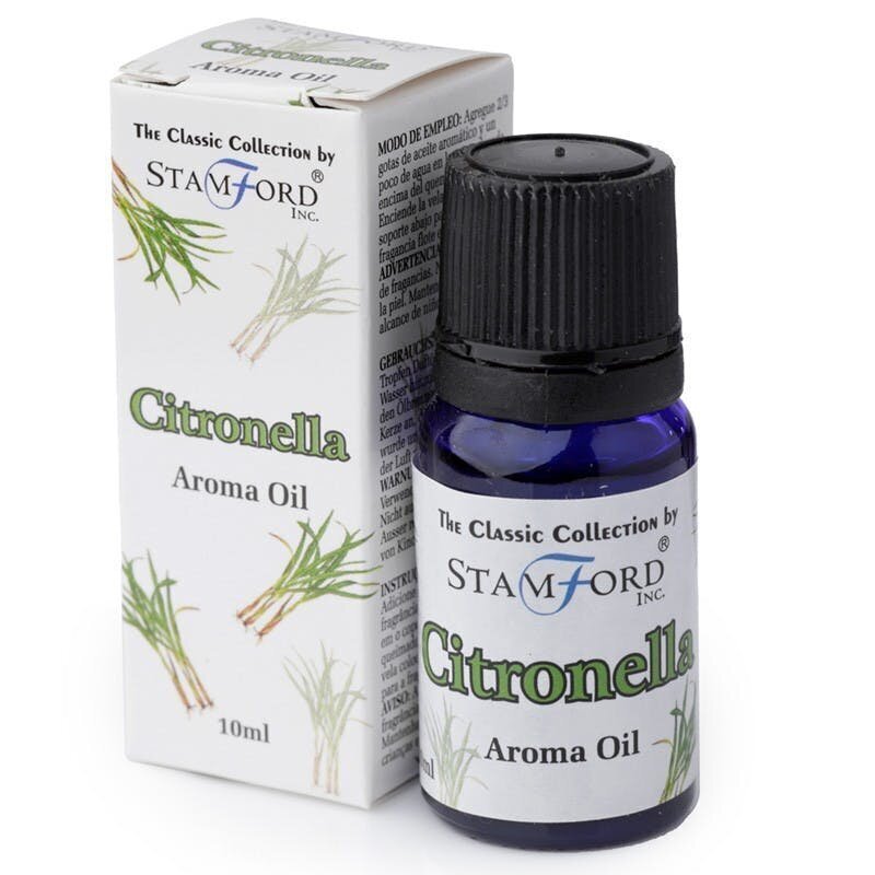 STAMFORD Aromiöljy - Citronella 10ml hinta ja tiedot | Eteeriset ja kosmeettiset öljyt | hobbyhall.fi