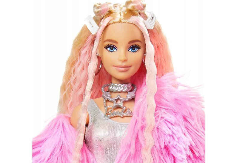 Nukke Barbie Mattel Extra ja lahjatyyny Cat, 50 cm hinta ja tiedot | Tyttöjen lelut | hobbyhall.fi
